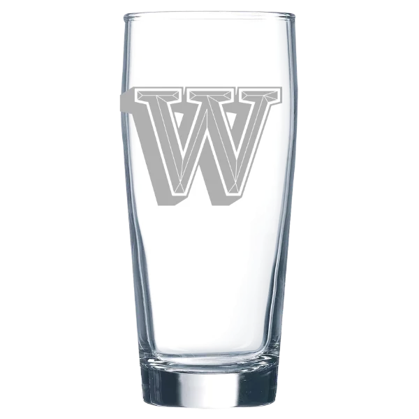 Waynesburg University Polar Camel 16 oz. Willi Becher Beer Glass