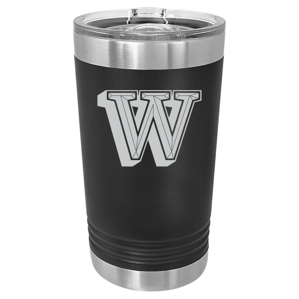 Waynesburg University Polar Camel 16 oz. Pint Tumbler