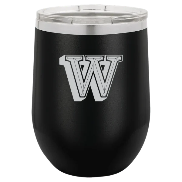 Waynesburg University Polar Camel 12 oz. Stemless Wine Tumbler