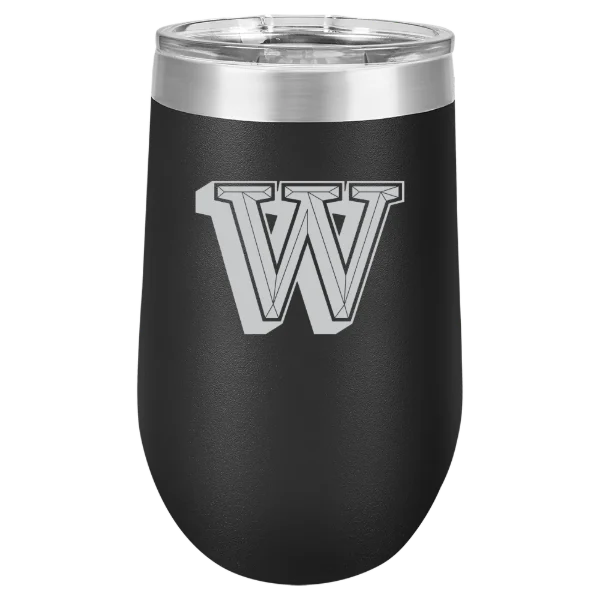 Waynesburg University Polar Camel 16 oz. Stemless Wine Tumbler