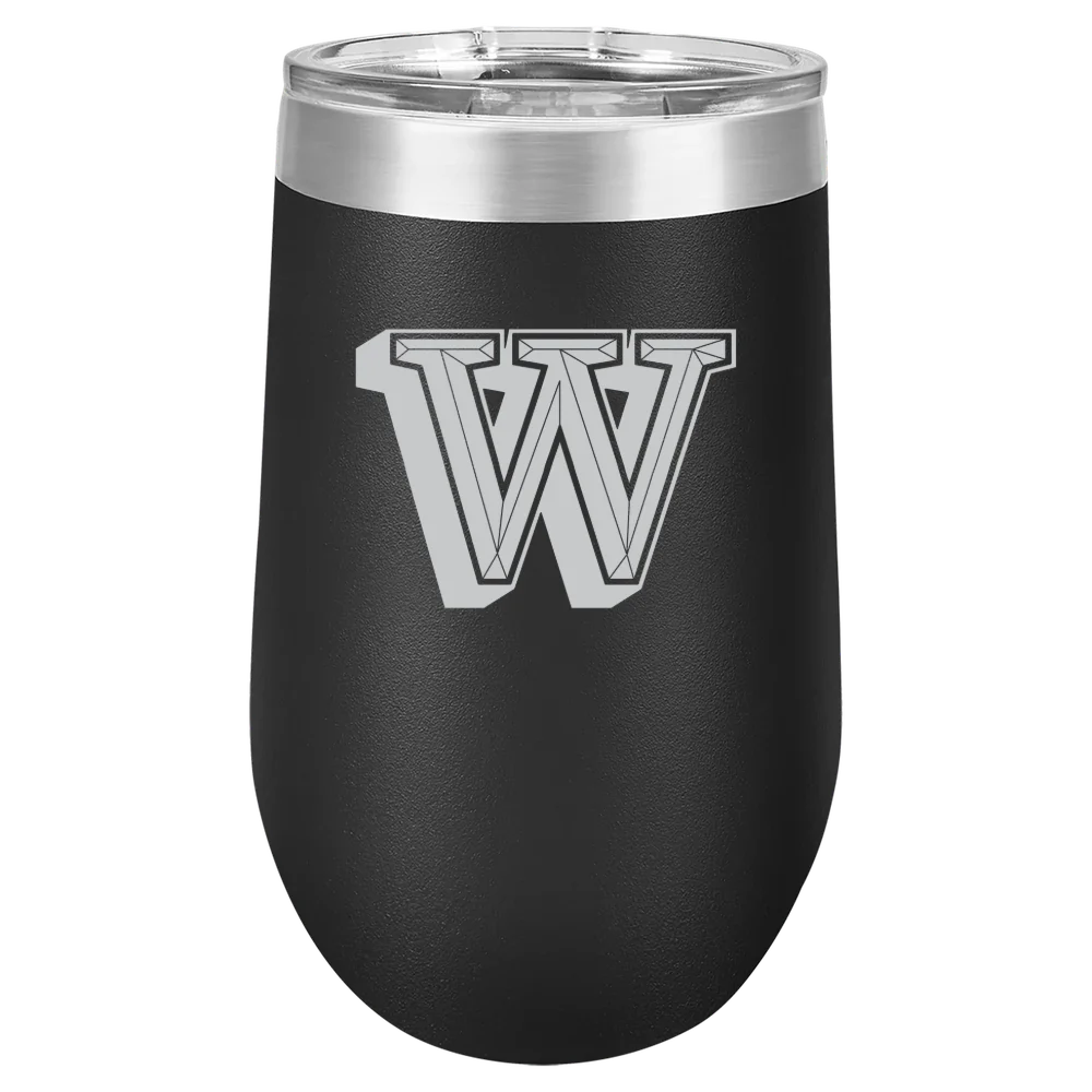 Waynesburg University Polar Camel 16 oz. Stemless Wine Tumbler