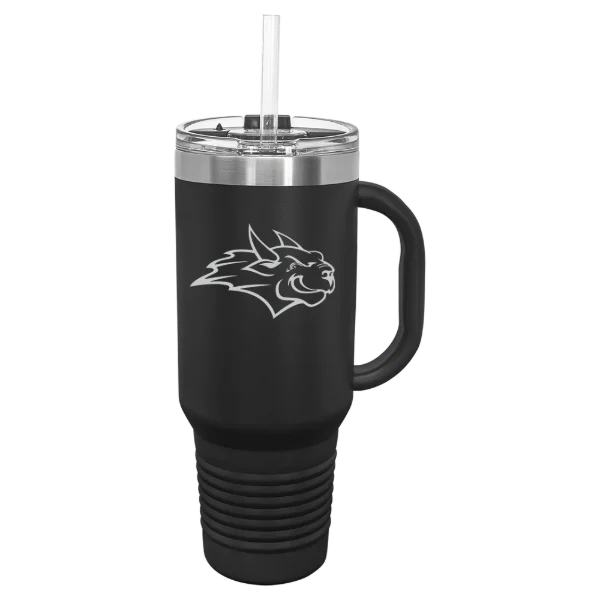 Webster University Polar Camel 40 oz. Travel Mug with Snap Lid & Straw