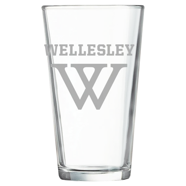 Wellesley College Polar Camel 16 oz. Pint Mixing Glass