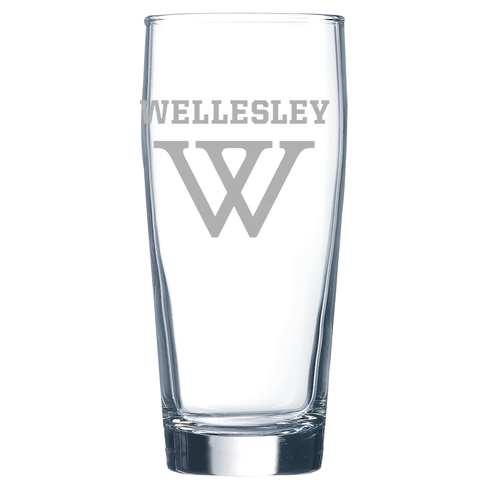 Wellesley College Polar Camel 16 oz. Willi Becher Beer Glass