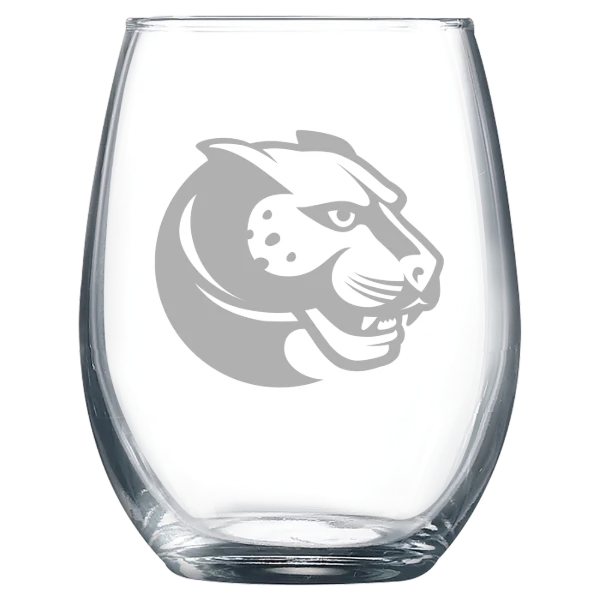 Wentworth Institute of Technology Polar Camel 9 oz. Stemless Wine Glass