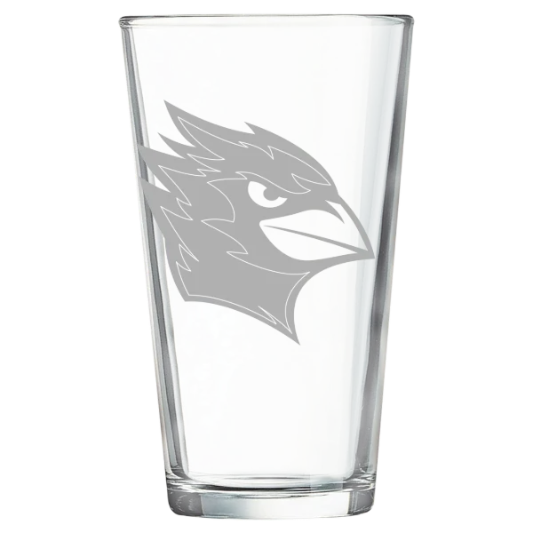 Wesleyan University (Connecticut) Polar Camel 16 oz. Pint Mixing Glass