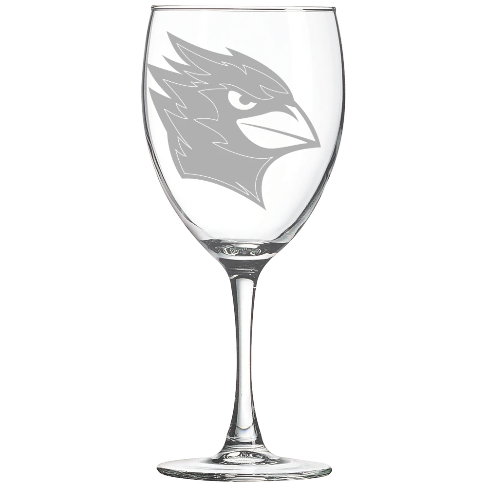 Wesleyan University (Connecticut) Polar Camel 10 1/2 oz. Wine Glass