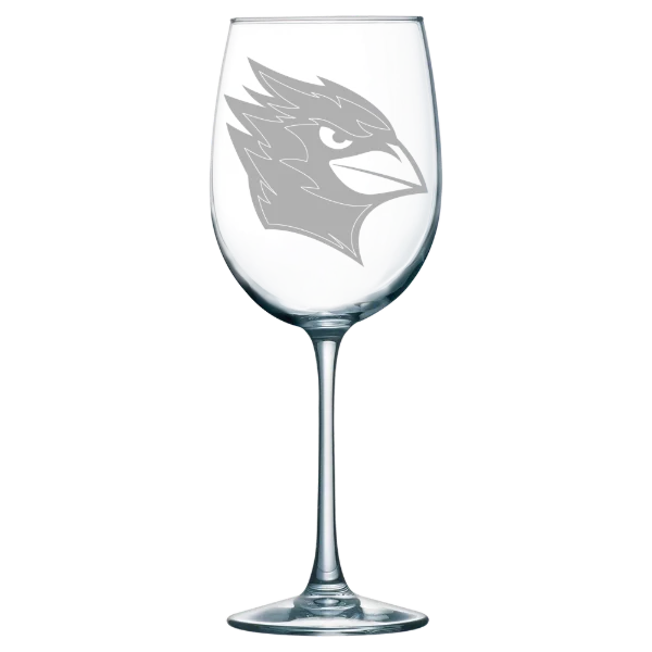 Wesleyan University (Connecticut) Polar Camel 19 oz. Wine Glass