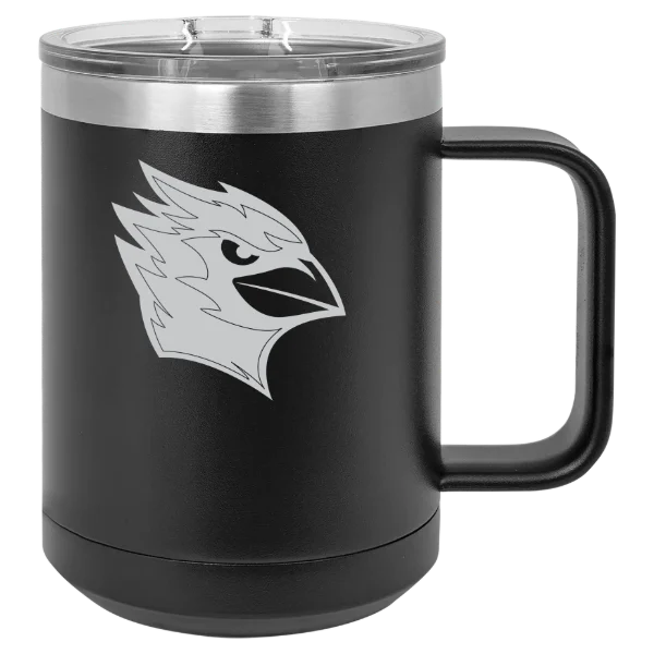 Wesleyan University (Connecticut) Polar Camel 15 oz. Mug with Slider Lid