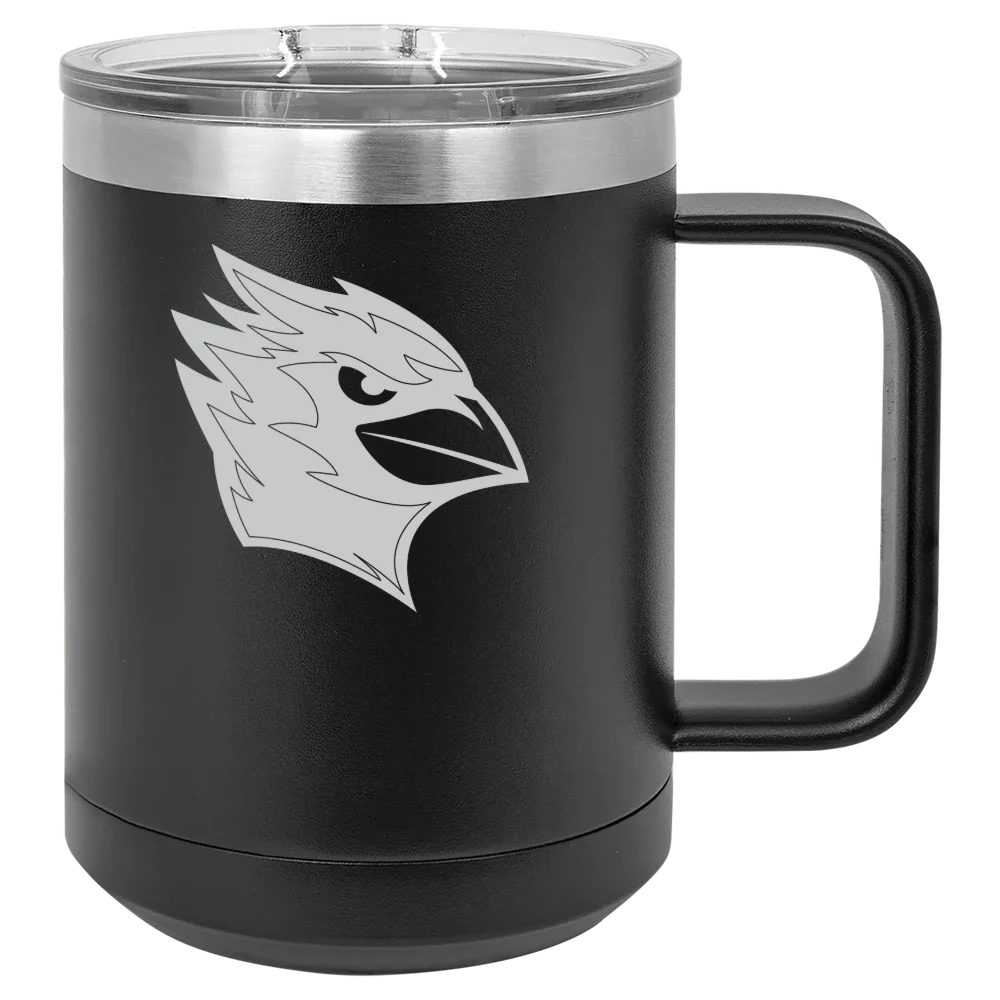 Wesleyan University (Connecticut) Polar Camel 15 oz. Mug with Slider Lid