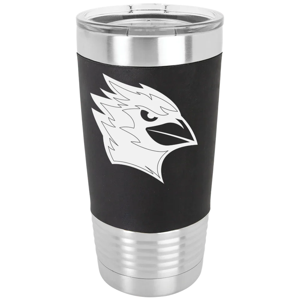Wesleyan University (Connecticut) Polar Camel 20 oz. Silicone Grip Tumbler with Standard Lid