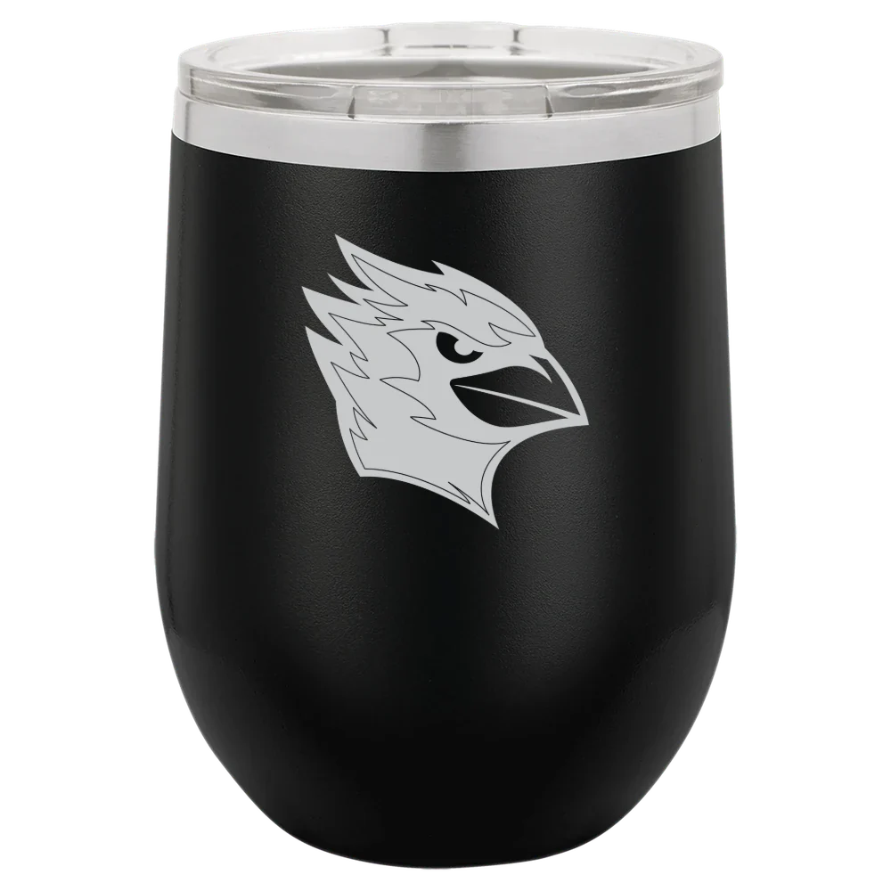 Wesleyan University (Connecticut) Polar Camel 12 oz. Stemless Wine Tumbler