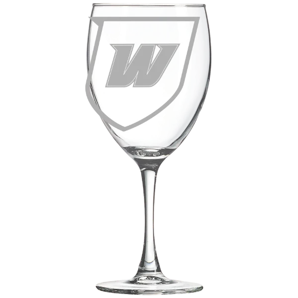 Western Connecticut State University Polar Camel 10 1/2 oz. Wine Glass