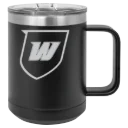 Western Connecticut State University Polar Camel 15 oz. Mug with Slider Lid