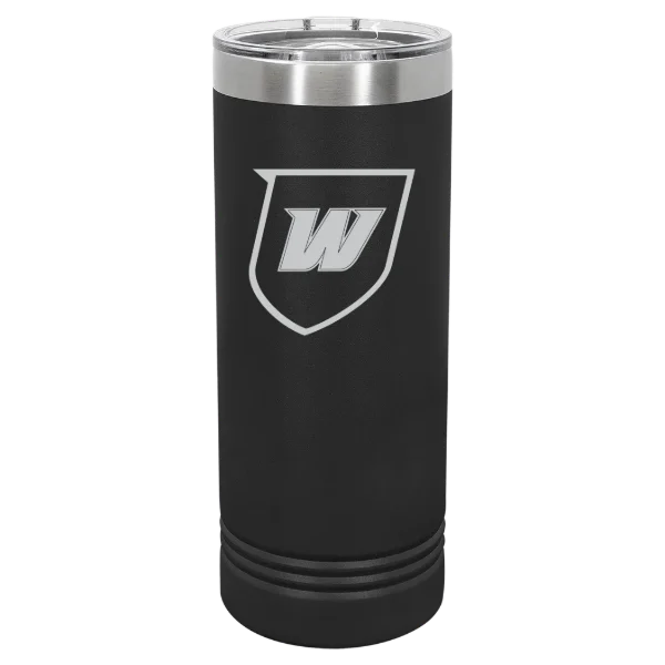 Western Connecticut State University Polar Camel 22 oz. Skinny Tumbler with Slider Lid