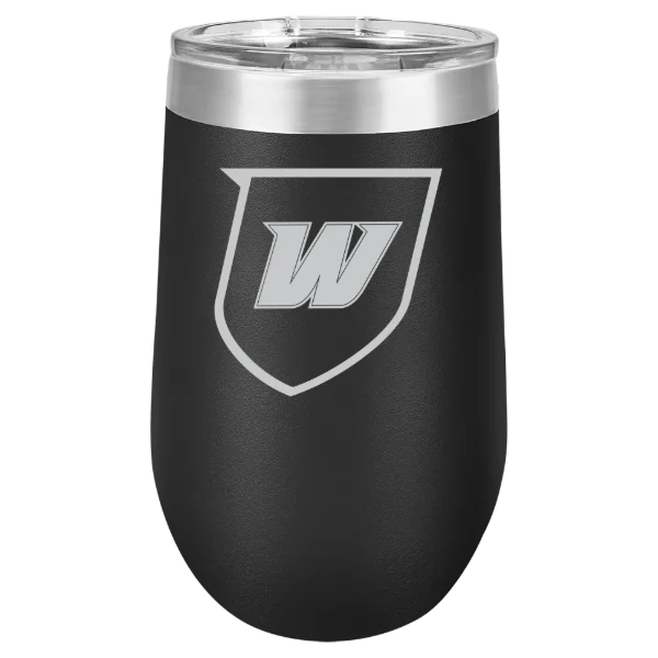 Western Connecticut State University Polar Camel 16 oz. Stemless Wine Tumbler