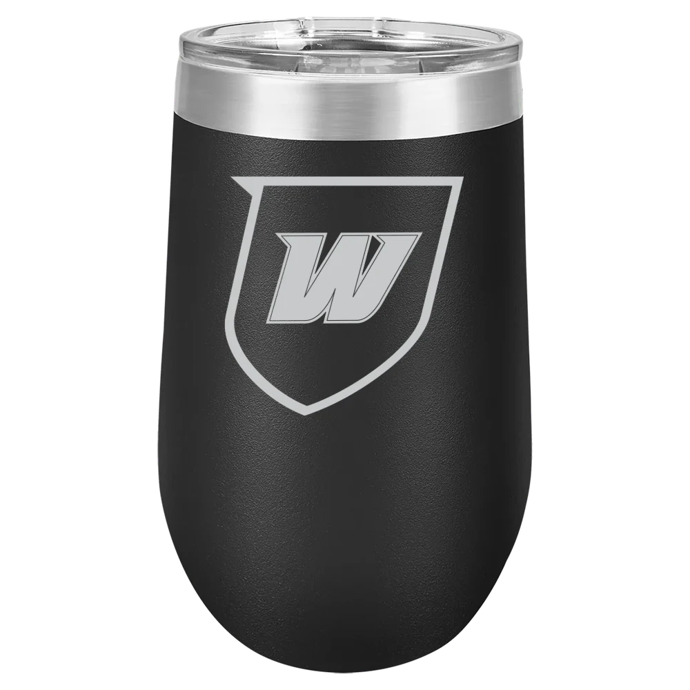 Western Connecticut State University Polar Camel 16 oz. Stemless Wine Tumbler