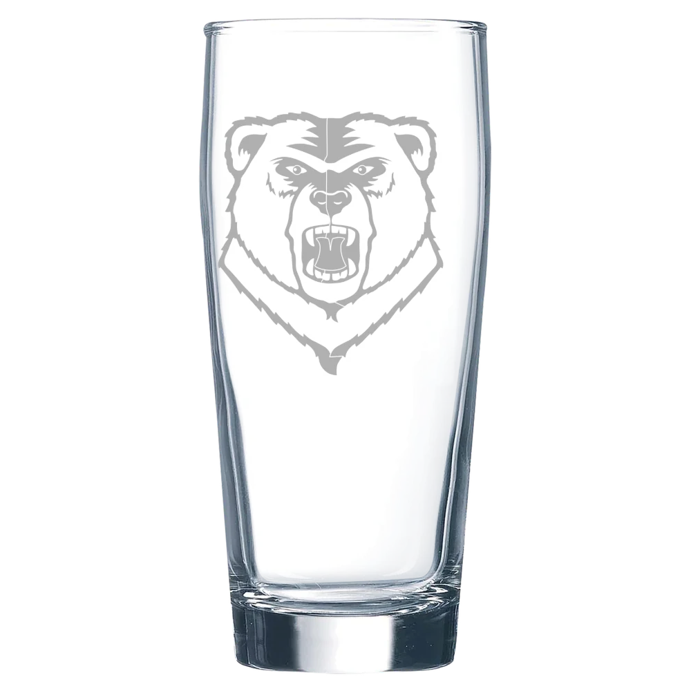 Western New England University Polar Camel 16 oz. Willi Becher Beer Glass