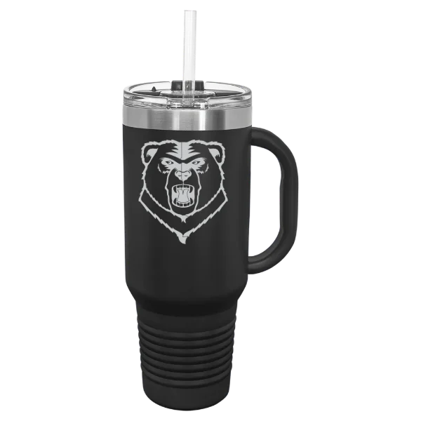 Western New England University Polar Camel 40 oz. Travel Mug with Snap Lid & Straw