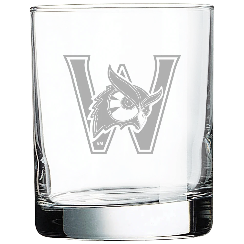 Westfield State University Polar Camel 10 1/2 oz. On The Rocks Glass