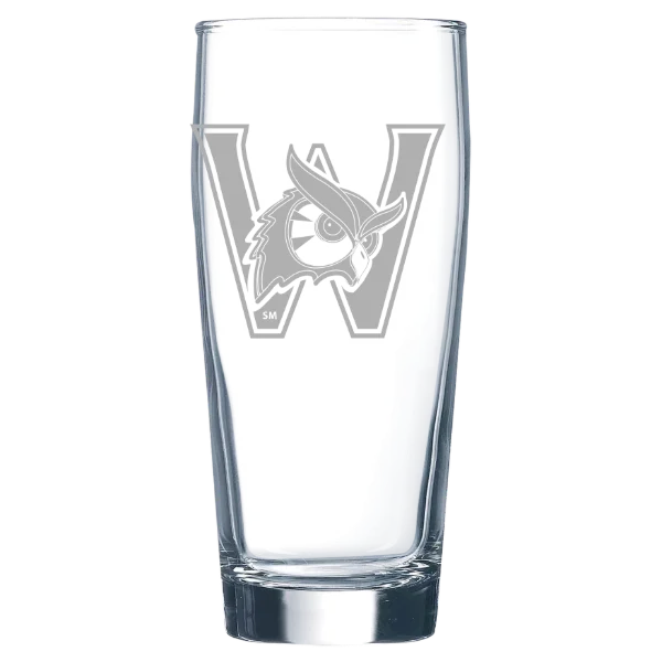 Westfield State University Polar Camel 16 oz. Willi Becher Beer Glass