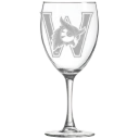 Westfield State University Polar Camel 10 1/2 oz. Wine Glass