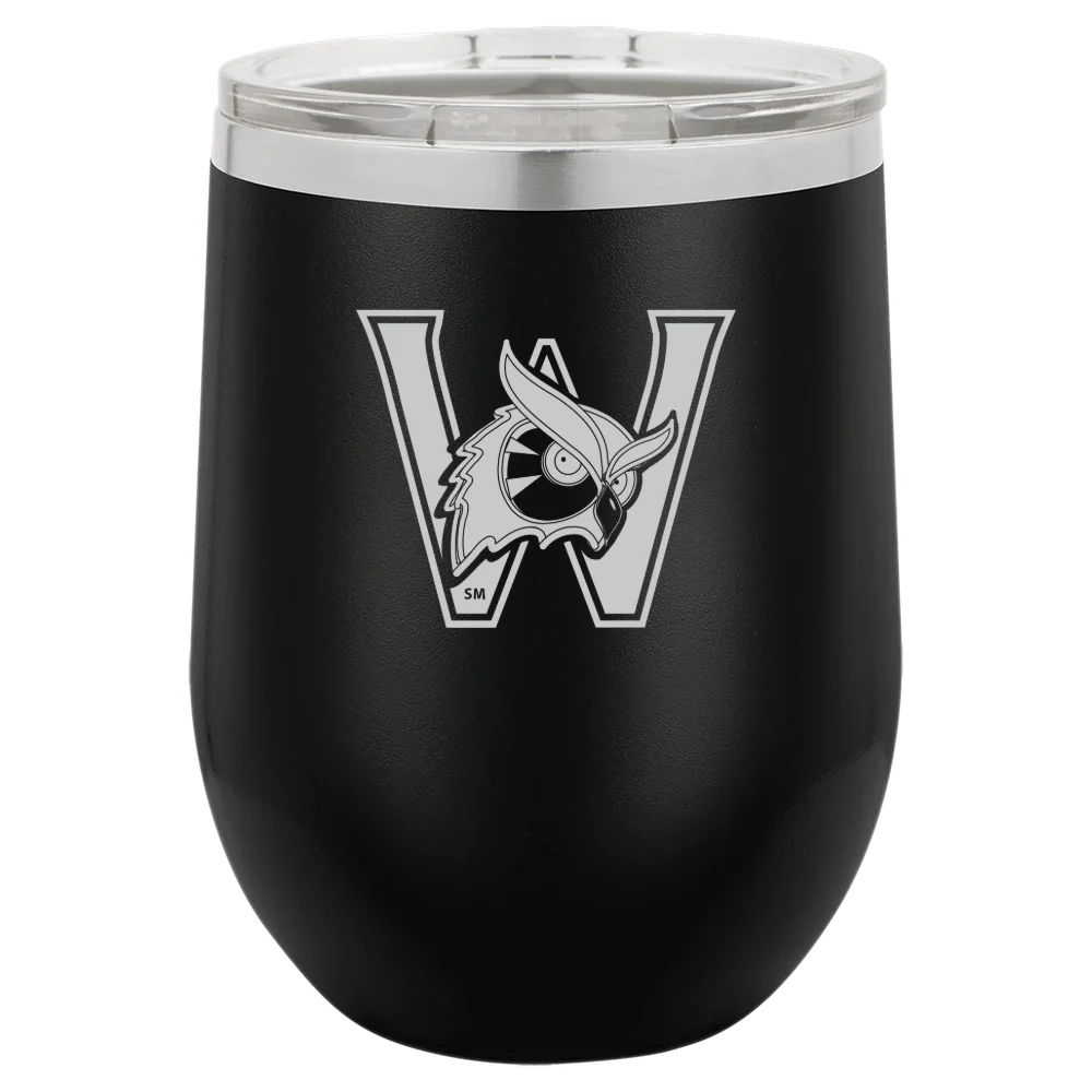 Westfield State University Polar Camel 12 oz. Stemless Wine Tumbler