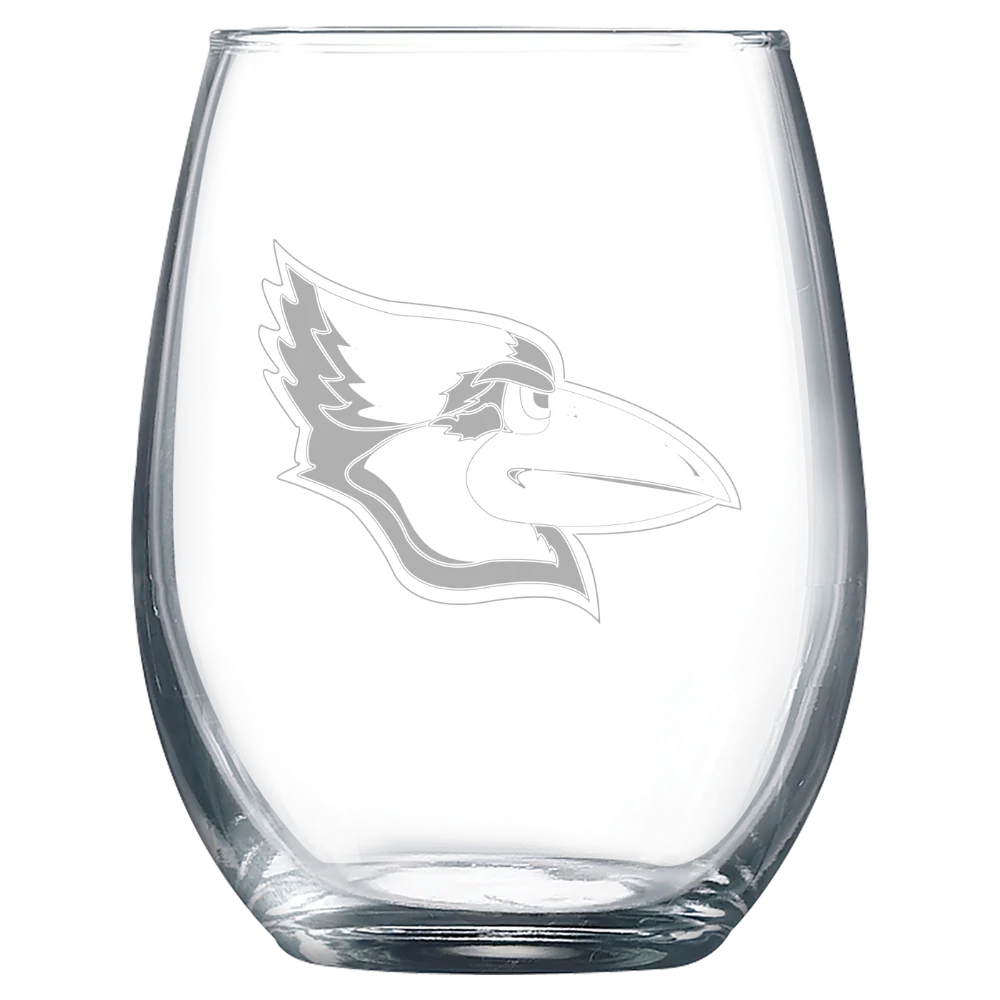 Westminster College (Missouri) Polar Camel 9 oz. Stemless Wine Glass