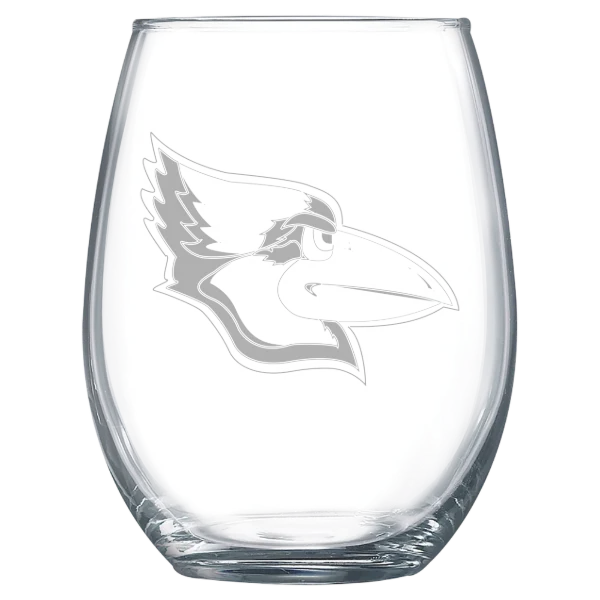Westminster College (Missouri) Polar Camel 15 oz. Stemless Wine Glass