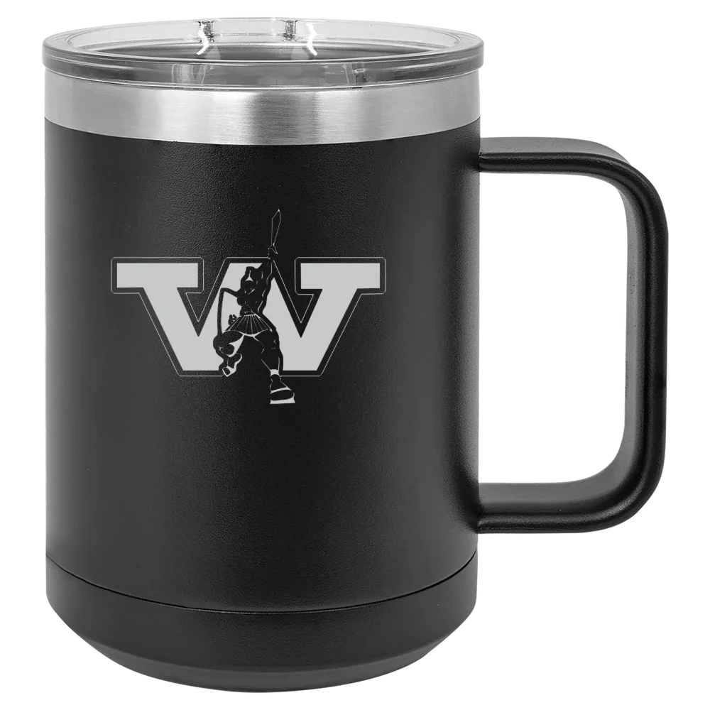 Westminster College (Pennsylvania) Polar Camel 15 oz. Mug with Slider Lid