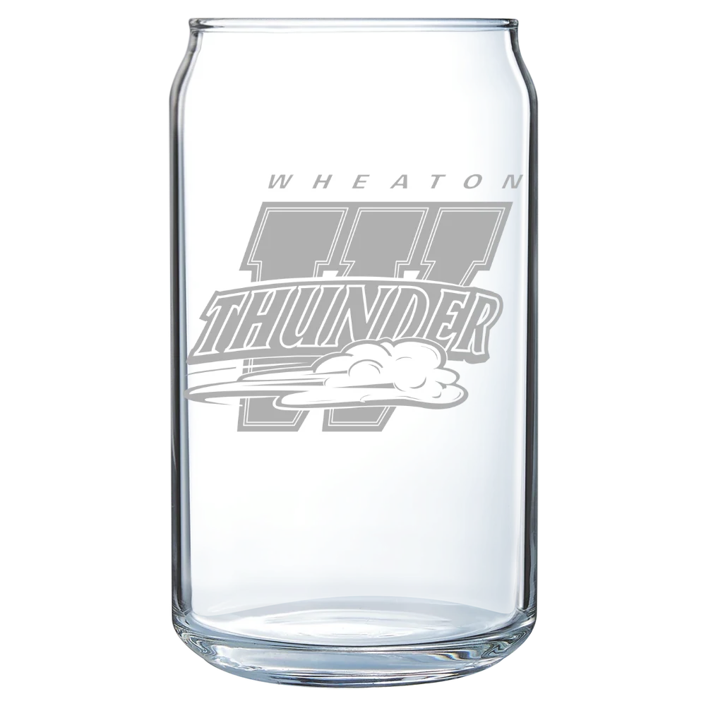 Wheaton College (Illinois) Polar Camel 16 oz. Can Glass