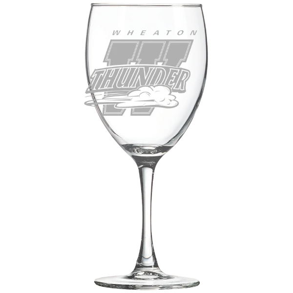 Wheaton College (Illinois) Polar Camel 10 1/2 oz. Wine Glass