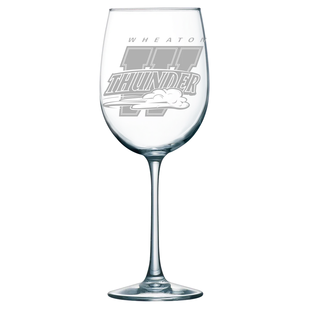 Wheaton College (Illinois) Polar Camel 19 oz. Wine Glass