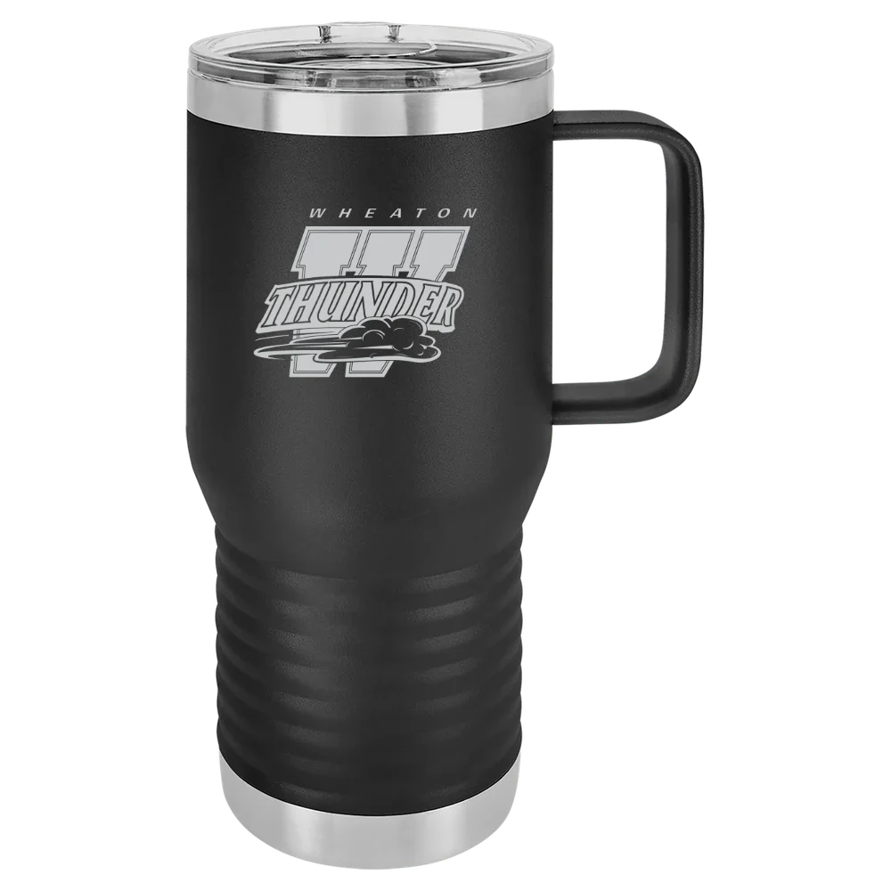 Wheaton College (Illinois) Polar Camel 20 oz. Travel Mug with Slider Lid