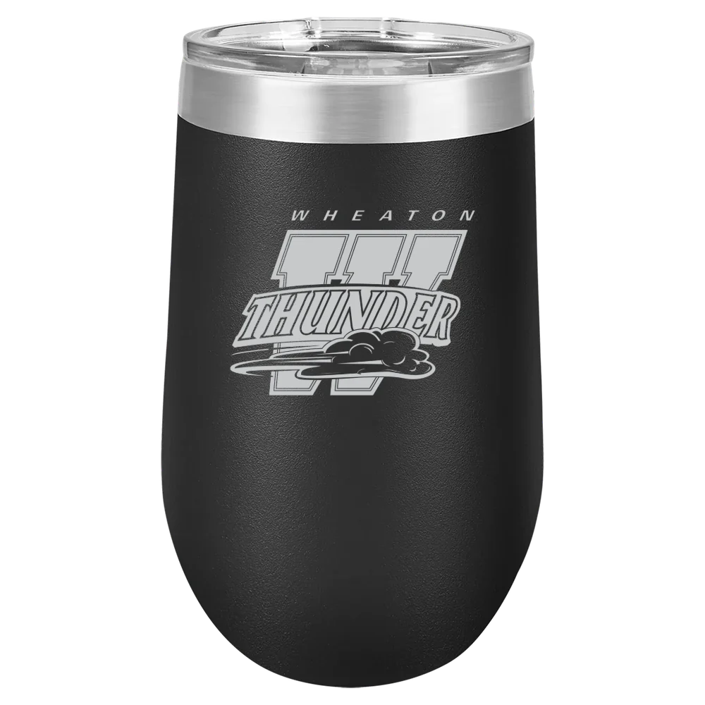 Wheaton College (Illinois) Polar Camel 16 oz. Stemless Wine Tumbler