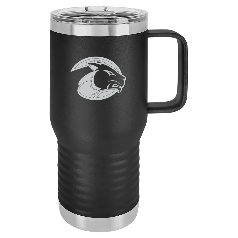 Wheaton College (Massachusetts) Polar Camel 20 oz. Travel Mug with Slider Lid
