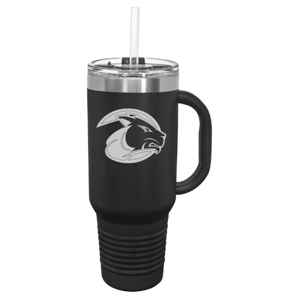 Wheaton College (Massachusetts) Polar Camel 40 oz. Travel Mug with Snap Lid & Straw