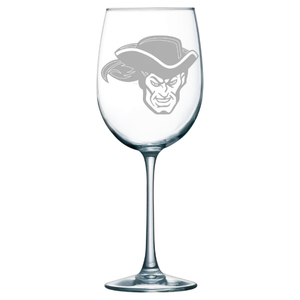 Whittier College Polar Camel 19 oz. Wine Glass
