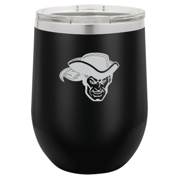 Whittier College Polar Camel 12 oz. Stemless Wine Tumbler