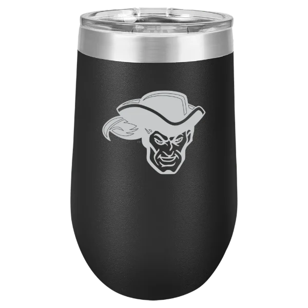 Whittier College Polar Camel 16 oz. Stemless Wine Tumbler