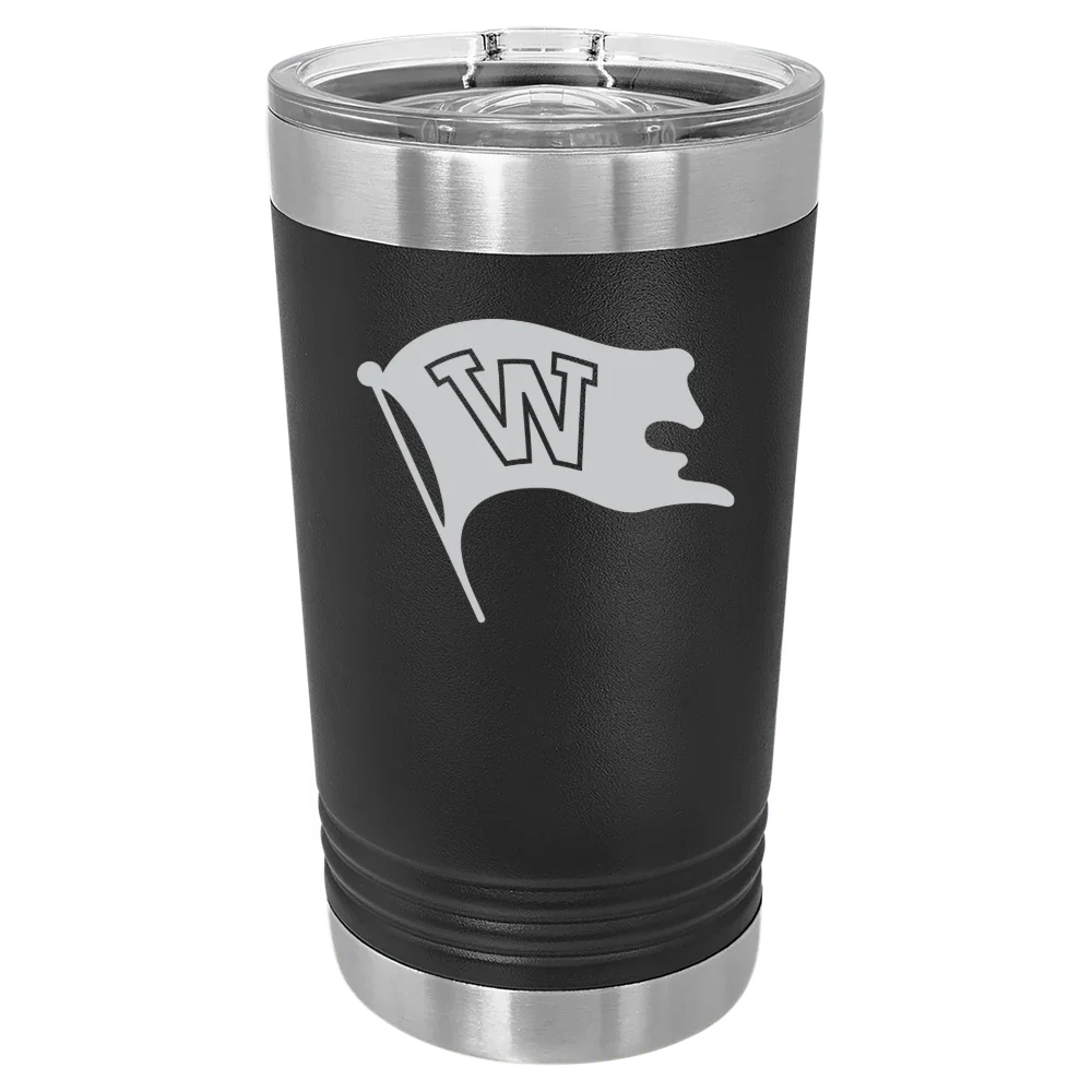 Whitworth University Polar Camel 16 oz. Pint Tumbler