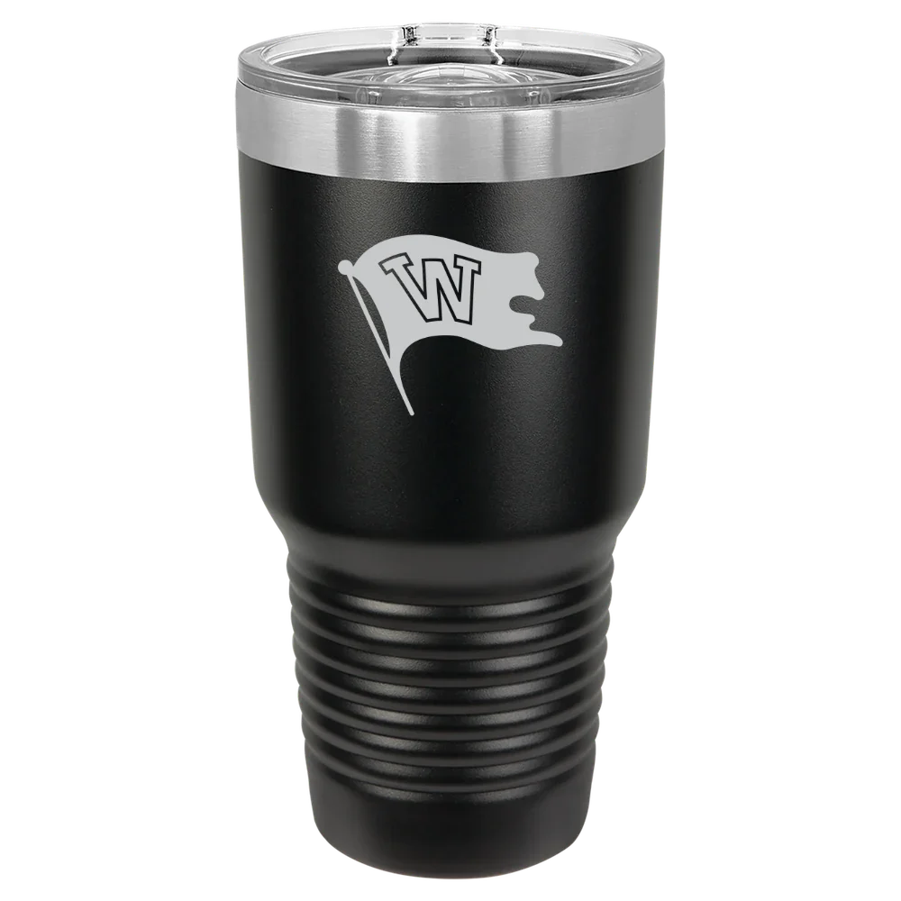 Whitworth University Polar Camel 30 oz. Ringneck Tumbler with Slider Lid
