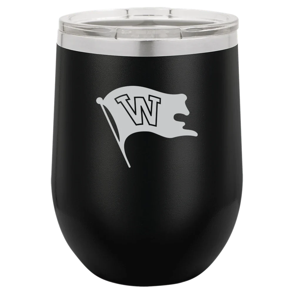 Whitworth University Polar Camel 12 oz. Stemless Wine Tumbler