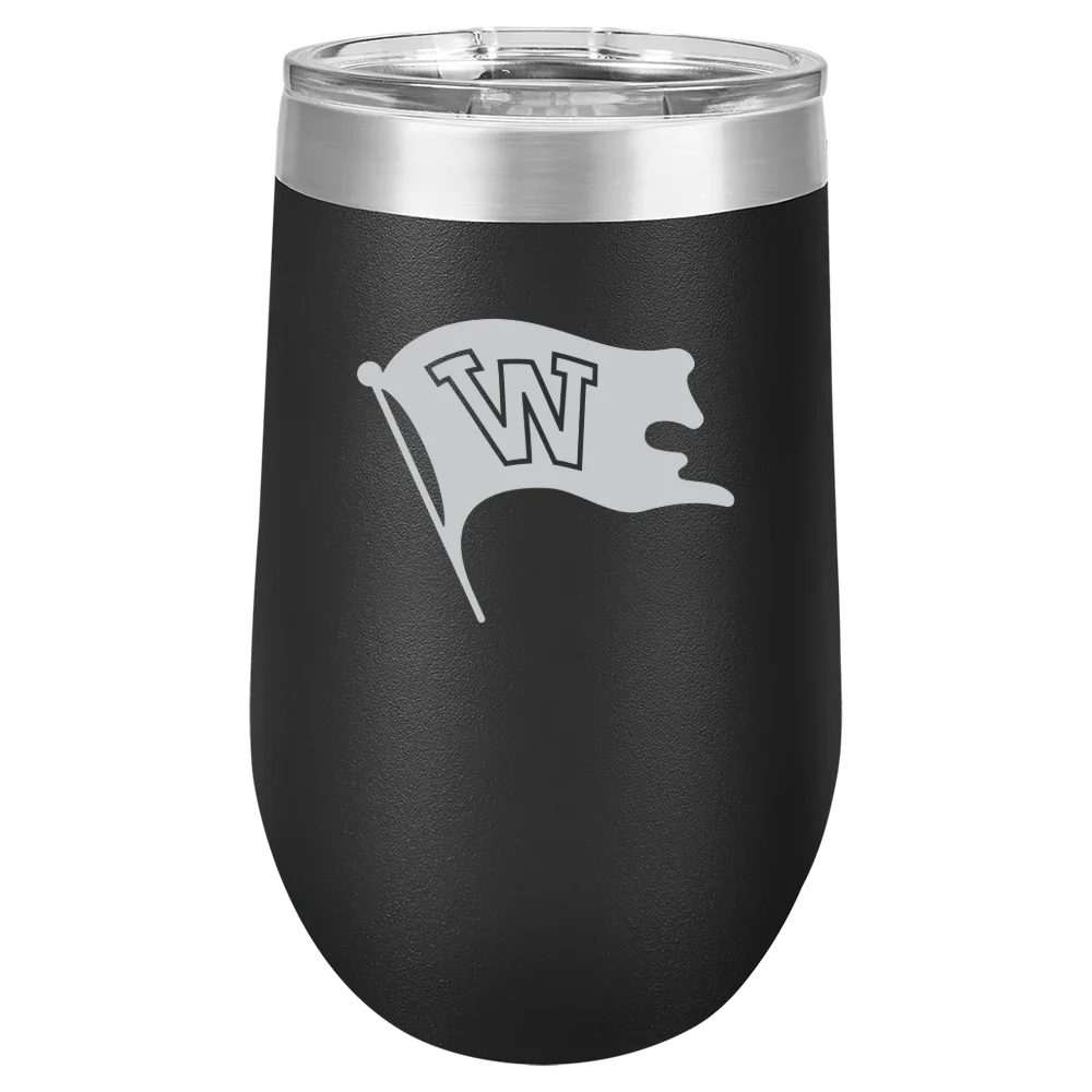 Whitworth University Polar Camel 16 oz. Stemless Wine Tumbler