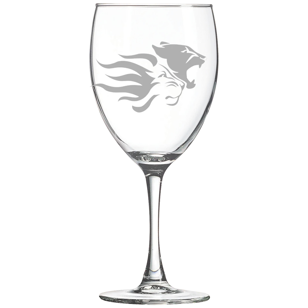 Widener University Polar Camel 10 1/2 oz. Wine Glass