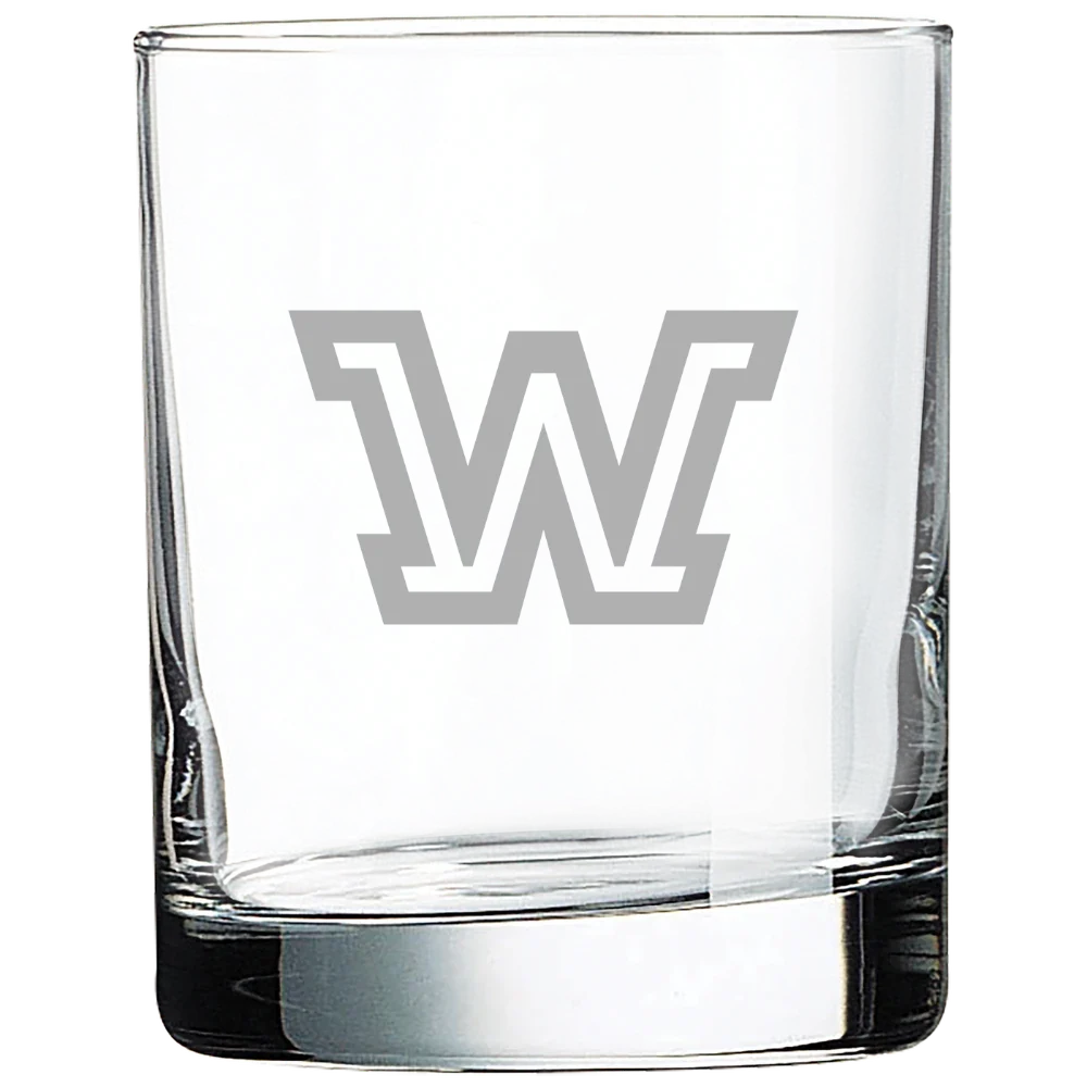 Wilkes University Polar Camel 10 1/2 oz. On The Rocks Glass
