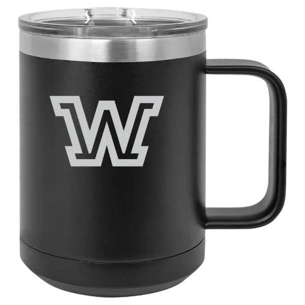 Wilkes University Polar Camel 15 oz. Mug with Slider Lid