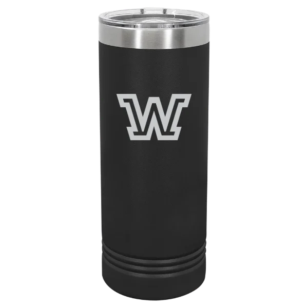 Wilkes University Polar Camel 22 oz. Skinny Tumbler with Slider Lid