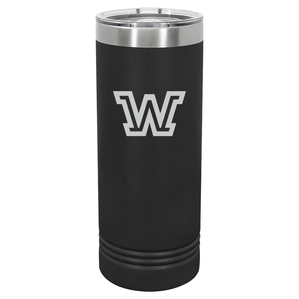 Wilkes University Polar Camel 22 oz. Skinny Tumbler with Slider Lid