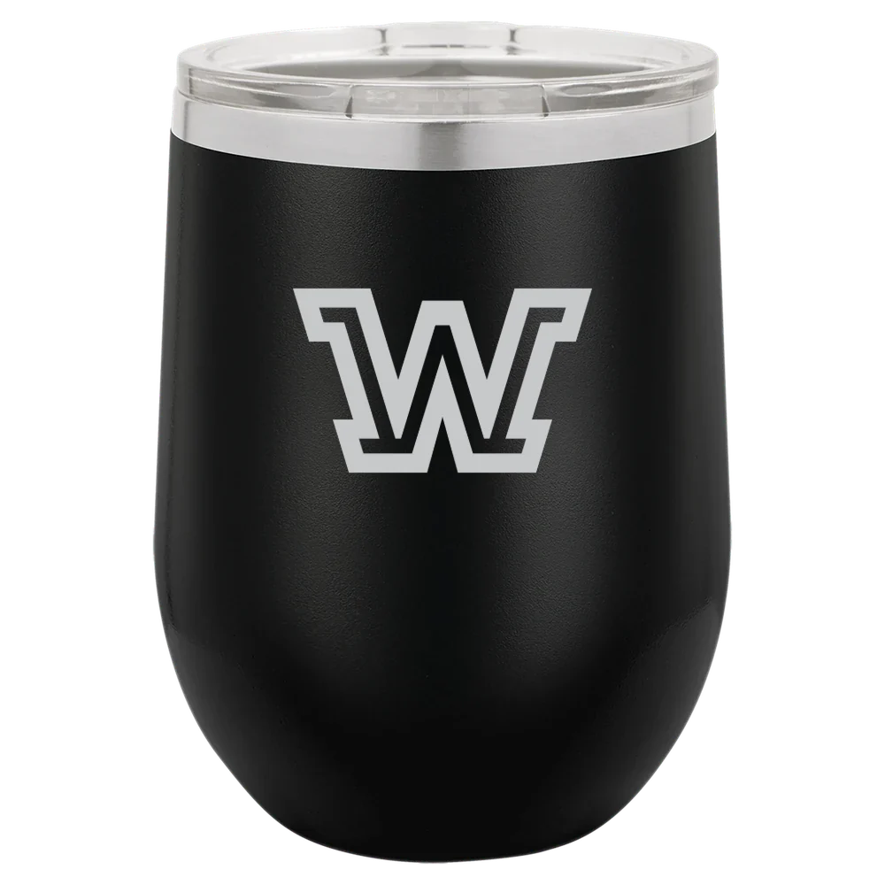Wilkes University Polar Camel 12 oz. Stemless Wine Tumbler